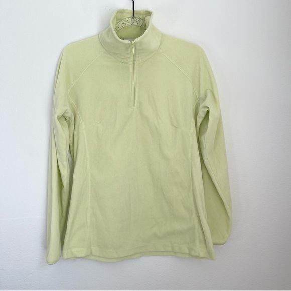 Columbia Long Sleeve Lightweight Women’s 1/2 Zip Turtleneck Fleece Sweater Sz L - Picture 1 of 8